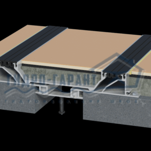Деформационный шов ТЗ «Гидроконтур» типа ДШГ-ПС (для обустройства деформационных швов в районах с повышенной сейсмической активностью)